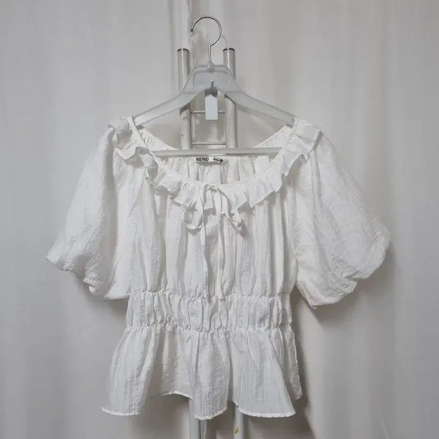 [BUNJANG] MIXXO Shirring Blouse / 미쏘 셔링 블라우스