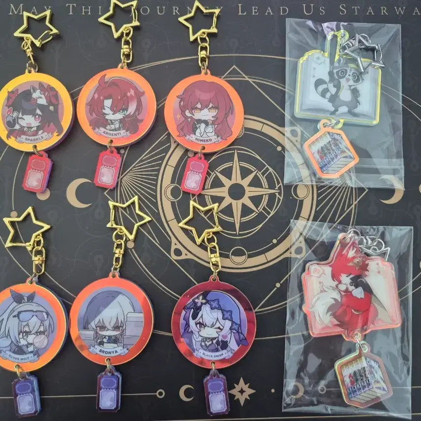 [BUNJANG] Honkai: Star Rail Buo Chicken Collaboration Bokseulbokseulho Keyring / 붕괴 스타레일 부어치킨, 복슬복슬호 키링