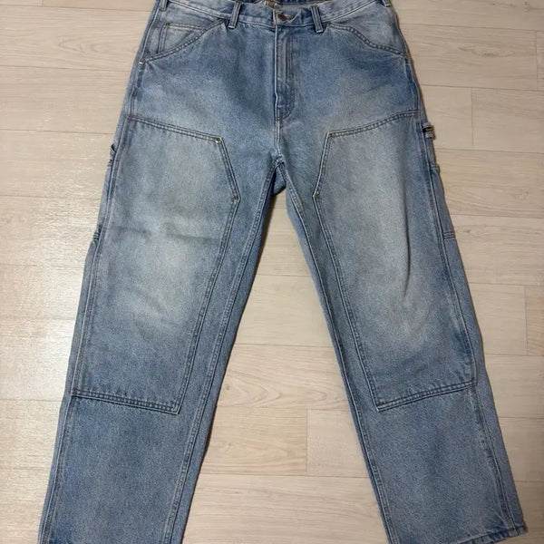 [BUNJANG] Supreme Double Knee Painter Pants Washed Blue 34 / 슈프림 더블니 페인터 팬츠 워시드 블루 34