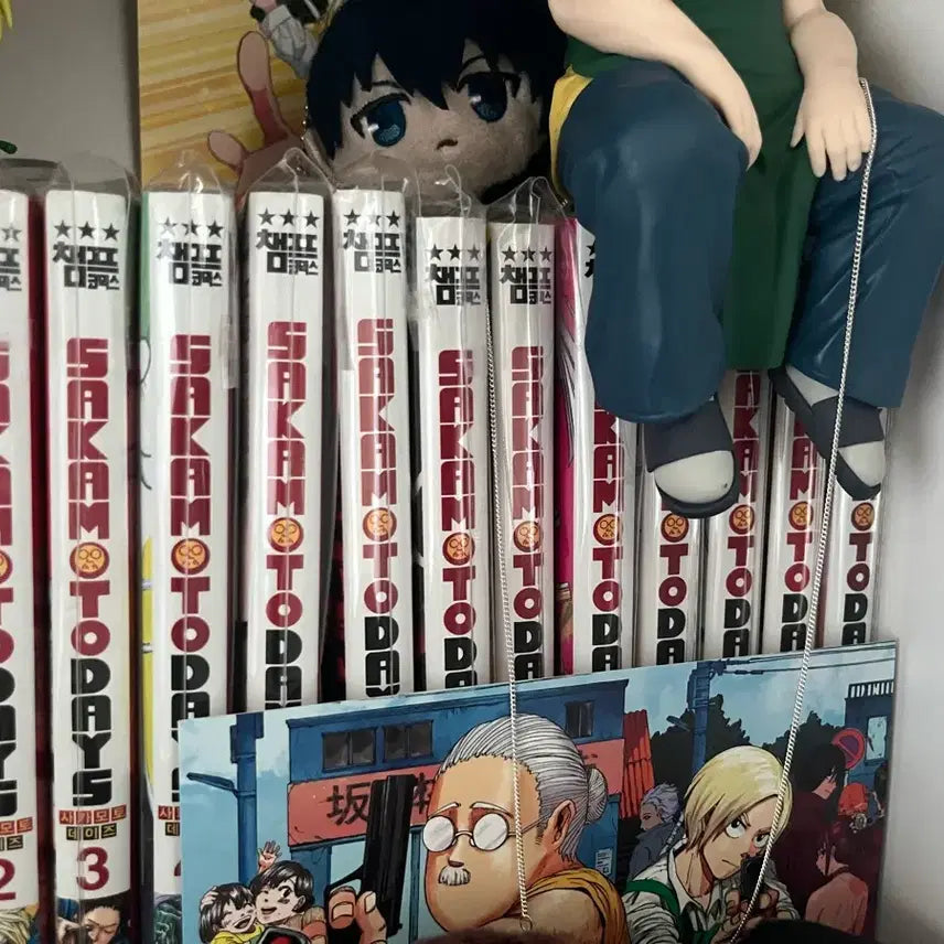 [BUNJANG] Sakamoza Days Manga Complete Set (Volumes 1-13) / 사카모토데이즈 만화책