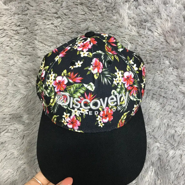[BUNJANG] Discovery Flower Ball Cap Hat / 디스커버리 플라워 볼캡 모자