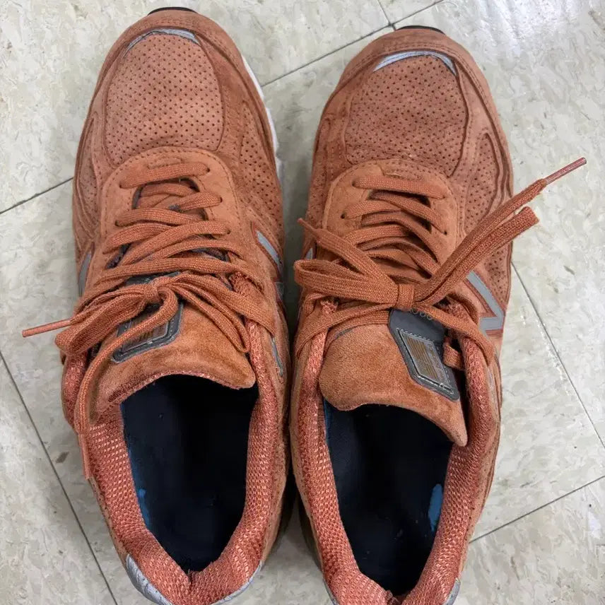[BUNJANG] New Balance 990v4 Orange USA 290 / 뉴발란스 990v4 오렌지 290 usa