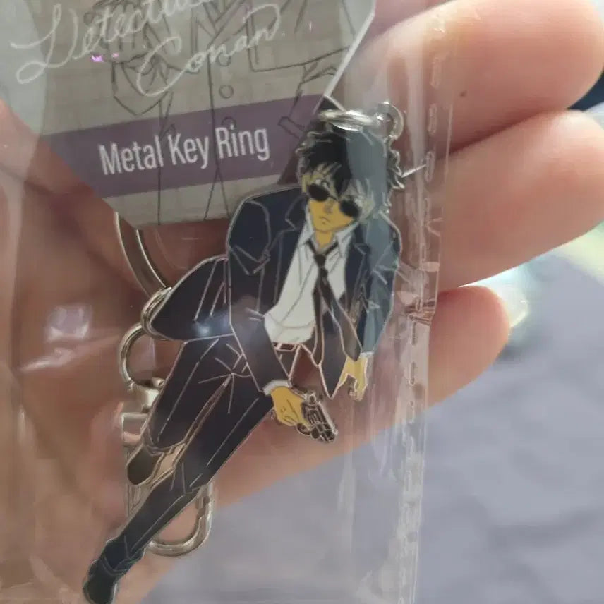 [BUNJANG] Detective Conan Jinpei Matsuda Metal Keychain / 명탐정 코난 마츠다 진페이 송보윤 메탈 키링