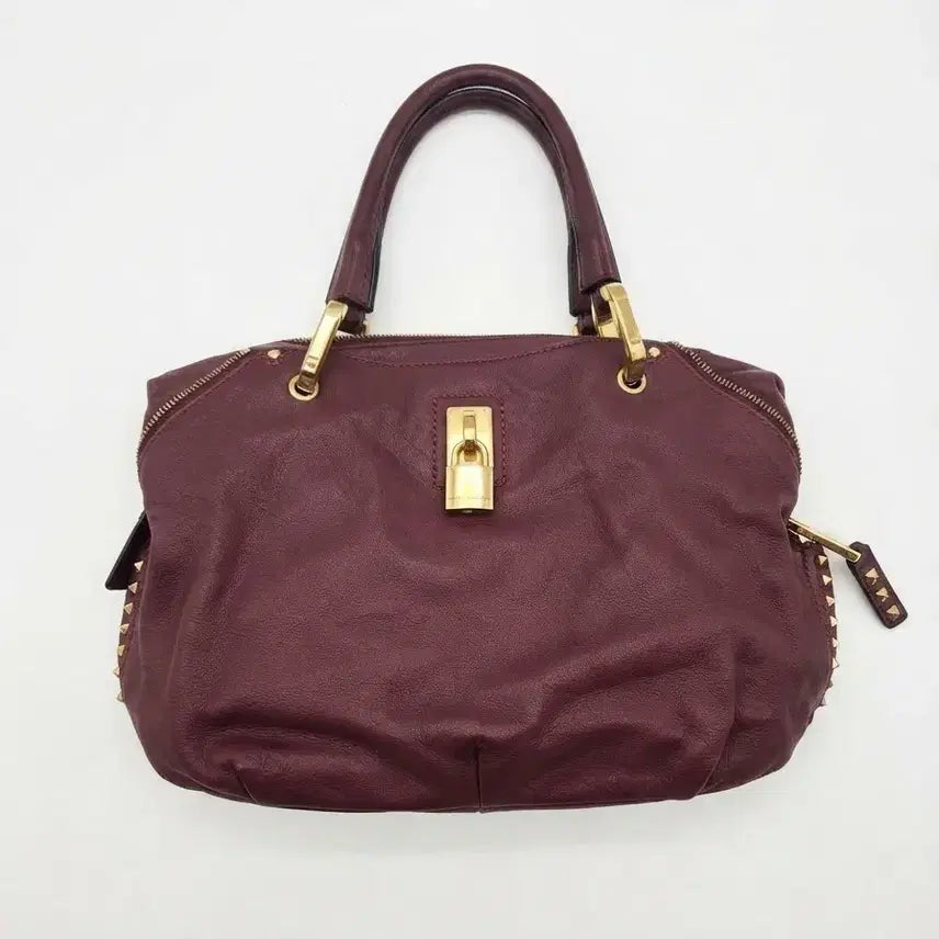 [BUNJANG] Marc Jacobs Burgundy Leather Shoulder Bag / 마크 제이콥스 버건디 레더 숄더백