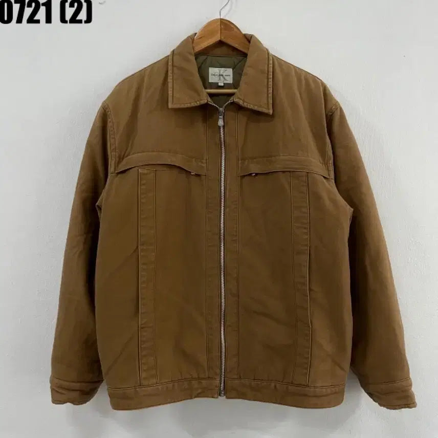 [BUNJANG] Calvin Klein Jeans Brown Jacket / 캘빈클라인 진스 브라운 자켓