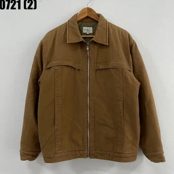 [BUNJANG] Calvin Klein Jeans Brown Jacket / 캘빈클라인 진스 브라운 자켓