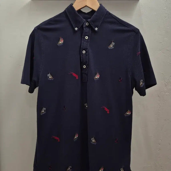 [BUNJANG] Polo Ralph Lauren Boat/Lobster Embroidery Polo T-shirt / 폴로 랄프로렌 보트/랍스터 자수 폴로티셔츠