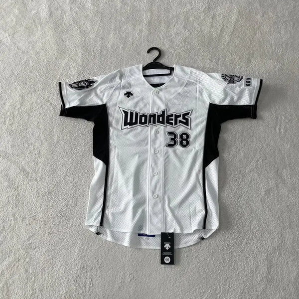 [BUNJANG] Descente Kim Sung-keun 90s Goyang Wonders Baseball Jersey / (새상품) 90 고양원더스 김성근 데상트 유니폼