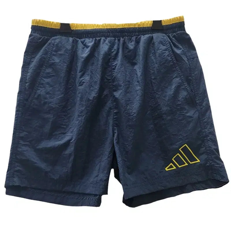 [BUNJANG] Adidas 90s Y2K Navy Nylon Shorts M / ADIDAS 90S Y2K 이다디스 네이비 나일론 쇼츠 M