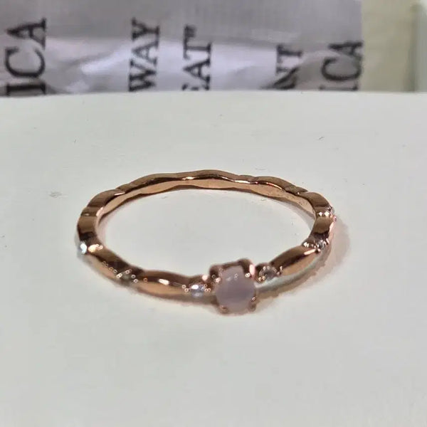 [BUNJANG] Rose Gold Pinky Ring Size 9 / 로즈골드 핑키링 9호