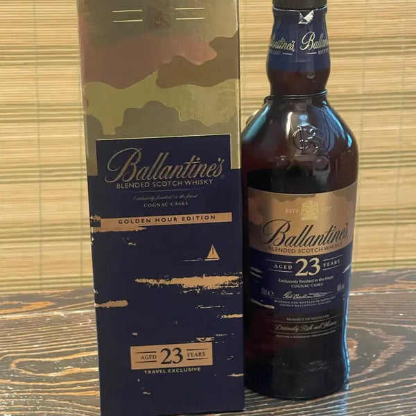 [BUNJANG] Ballantine's 23 Year Old Cognac Cask Empty Bottle & Case / 발렌타인 23년 꼬냑캐스크  공병 케이스