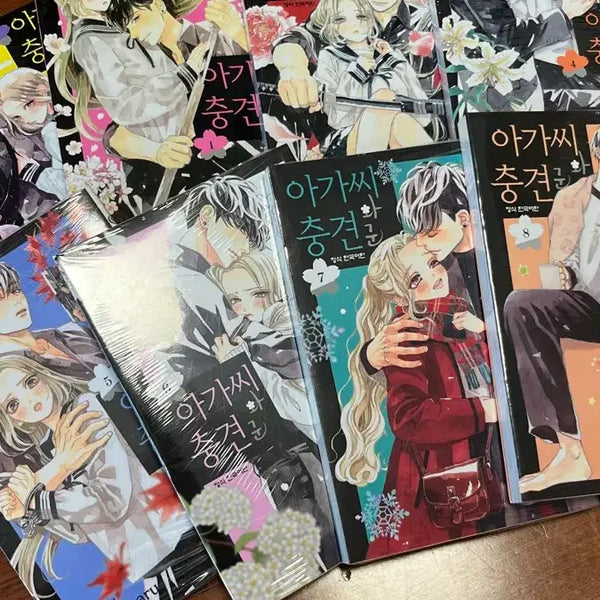 [BUNJANG] The Lady and the Hound 1-8 Volumes / 아가씨와 충견군 1-8권