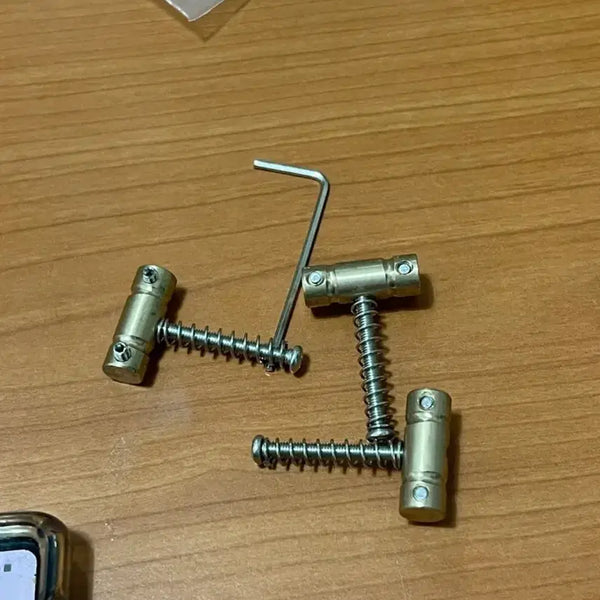 [BUNJANG] Guitar Bridge Screw Set with Hex Wrench / 기타 브릿지 나사 세트 + 육각 렌치