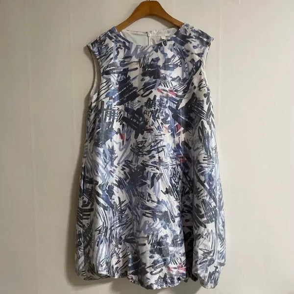 [BUNJANG] COS Printing Balloon Dress / 코스 프린팅 벌룬 원피스
