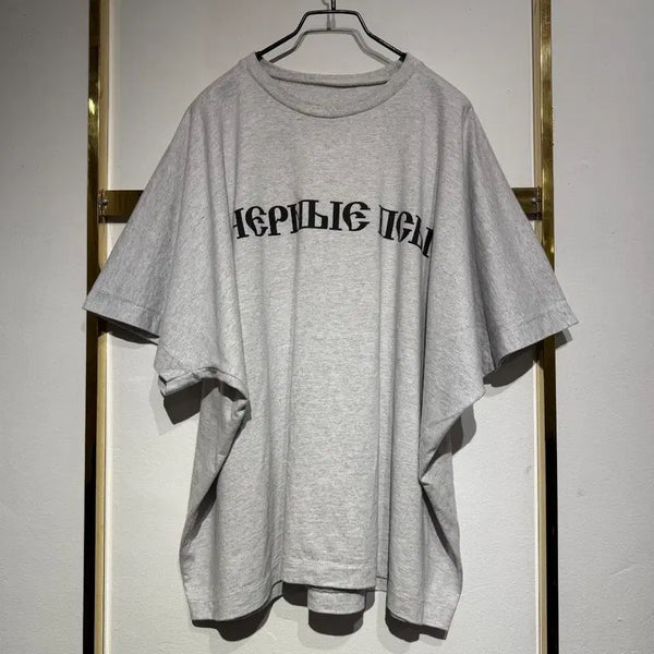 [BUNJANG] Yeezy x Gosha Rubchinskiy YZY Black Dogs T-Shirt Heather Grey Size 2 / Yeezy x Gosha YZY 블랙독스 티셔츠 헤더그레이 2