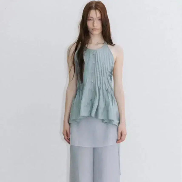 [BUNJANG] Atelier Edition Halter Blouse / 아뜰리에에디션 홀터블라우스