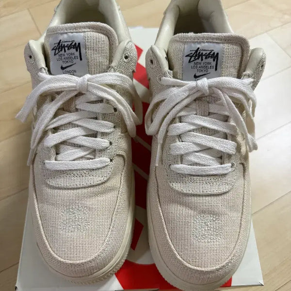 [BUNJANG] Nike x Stussy Air Force 1 Low Fossil / 나이키 x 스투시 에어포스 1 로우 파슬