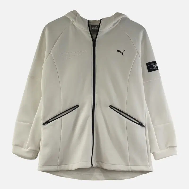 [BUNJANG] Puma White Women's Jacket M / 푸마 화이트 여자 자켓 M N7773