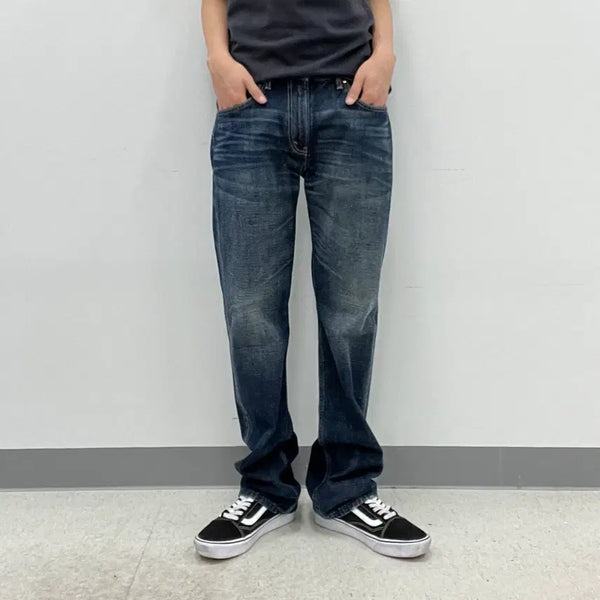 [BUNJANG] Levi's 523 Straight Denim Pants 32 / Levis 리바이스 523 스트레이트 데님 팬츠 32