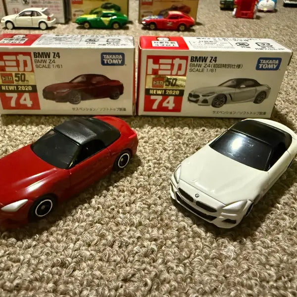 [BUNJANG] Tomica BMW Z4 Red/White Bundle Set / [토미카] BMW Z4 레드/화이트 일괄