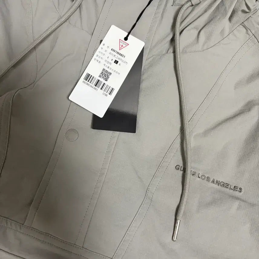 [BUNJANG] Guess Los Angeles Nylon Anorak Jacket / 게스 로스앤젤레스 나일론 아노락
