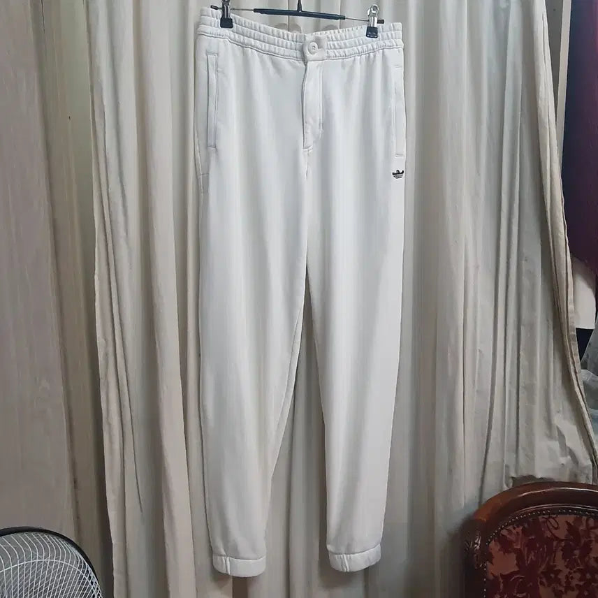 [BUNJANG] Adidas Training Pants Ivory / 아디다스 트레이닝 바지 아이보리