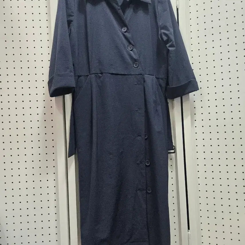 [BUNJANG] Datum Navy Shirt Dress / (1735)Datum네이비 셔츠 원피스