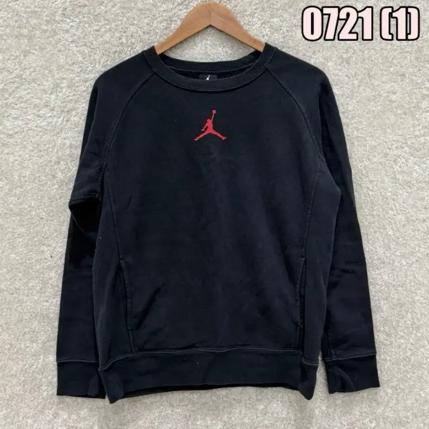 [BUNJANG] Jordan Jumpman Logo Sweatshirt Black / 조던 맨투맨 블랙