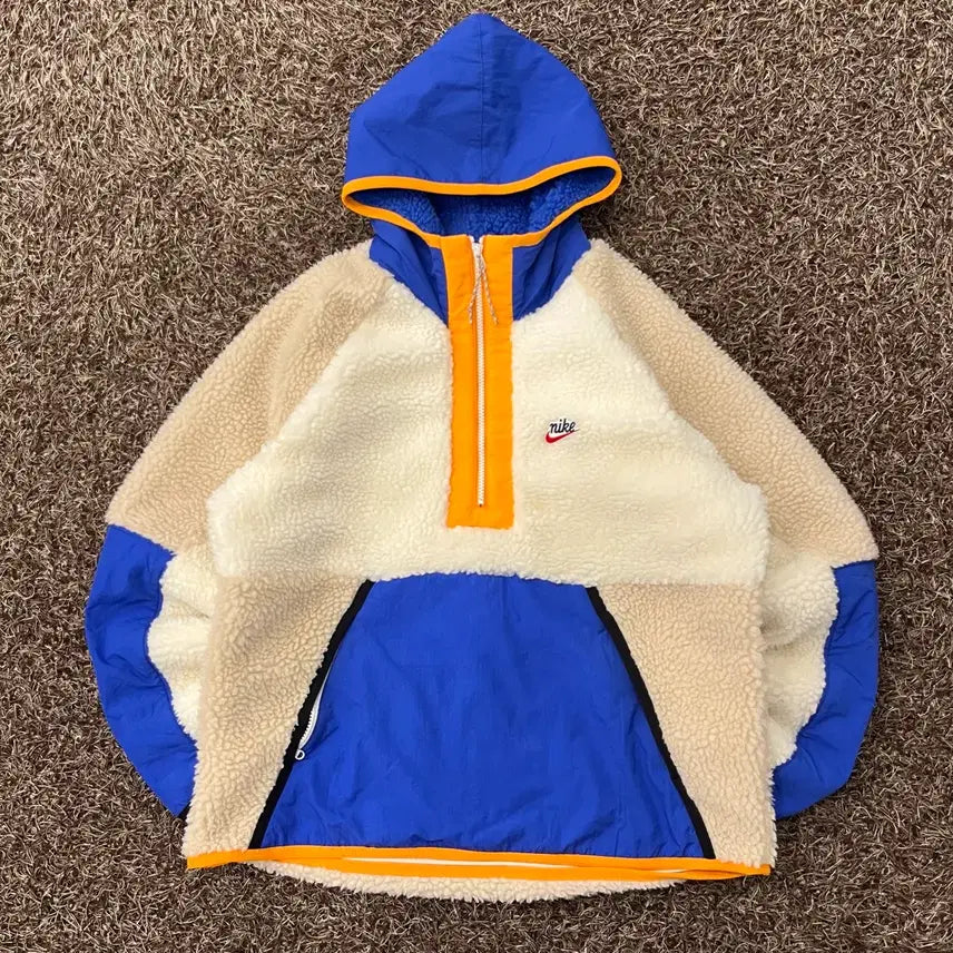 [BUNJANG] Nike Fleece Half-Zip Hoodie / L 나이키 플리스 반집업 후드티