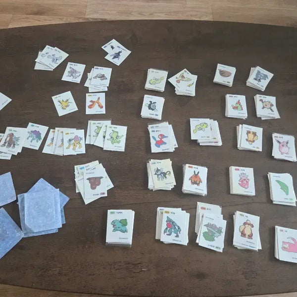 [BUNJANG] Pokemon Sticker Set (Generation 1-4) / 포켓몬스터 띠부씰 1세대 2세대 3세대 4세대
