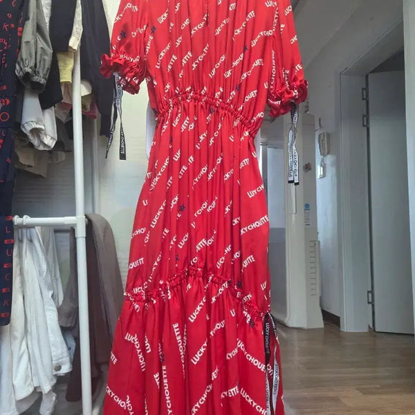[BUNJANG] Lucky Chouette Long Dress (Size 36) / 럭키슈에뜨롱원피스(36)