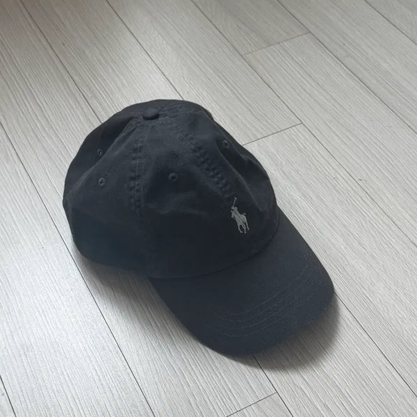 [BUNJANG] Polo Ralph Lauren Ball Cap Black Grey / 폴로 랄프 로렌  볼 캡 블랙 그레이 유럽