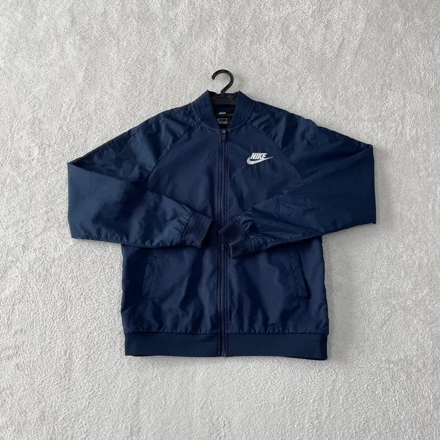 [BUNJANG] Nike Blue Jacket Windbreaker L (100) / L 나이키 블루종 바람막이 자켓 100 네이비