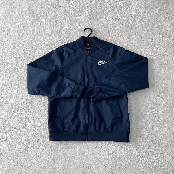 [BUNJANG] Nike Blue Jacket Windbreaker L (100) / L 나이키 블루종 바람막이 자켓 100 네이비