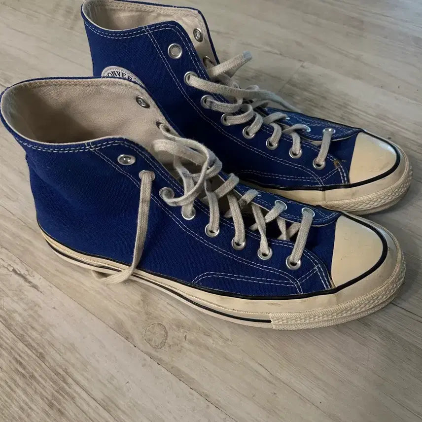 [BUNJANG] Converse Chuck Taylor 70 High Top Blue Men's Size 280 / 컨버스하이 척테일러70 280사이즈