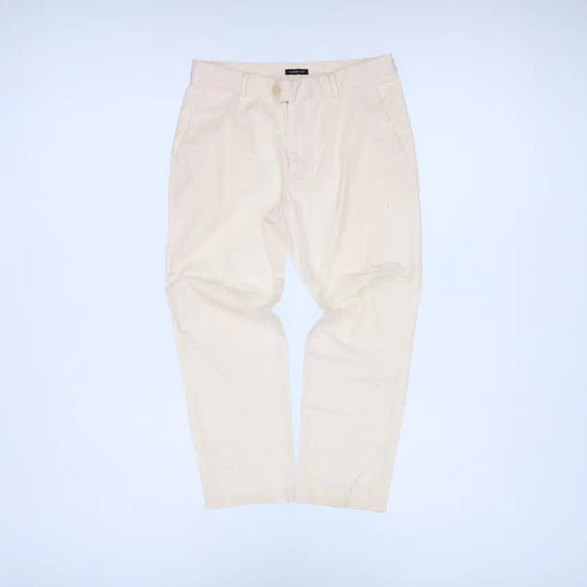 [BUNJANG] Hazzys White Cotton Pants / 82 헤지스 화이트 코튼팬츠 0721H2