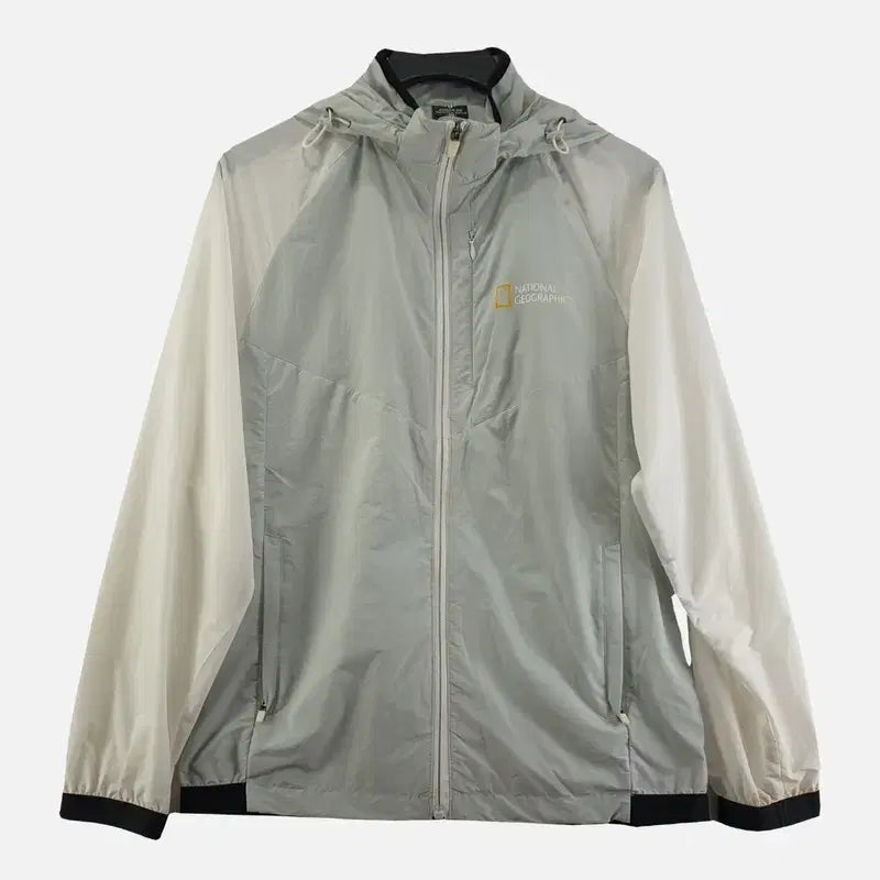 [BUNJANG] National Geographic Unisex Jacket Light Grey Size 95 / 내셔널지오그래픽 라이트 그레이 공용 자켓 95 N7742
