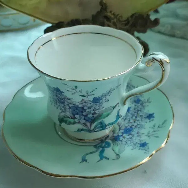 [BUNJANG] Paragon 'Lilac' Demitasse Duo / 파라곤앤틱듀오
