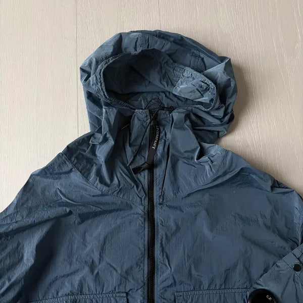 [BUNJANG] C.P. Company Goggle Hooded Windbreaker Blue / C.P. 컴퍼니 고글 후드 바람막이 블루