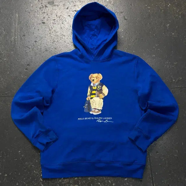[BUNJANG] Polo Bear Hoodie / 95 폴로 베어 후드티