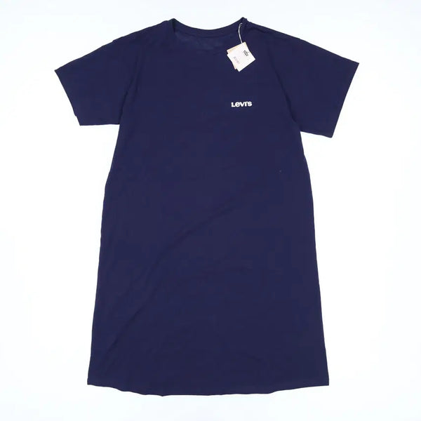 [BUNJANG] Levi's 100 Cotton Short Sleeve Long Dress / 100 리바이스 반팔 롱 원피스 0720S