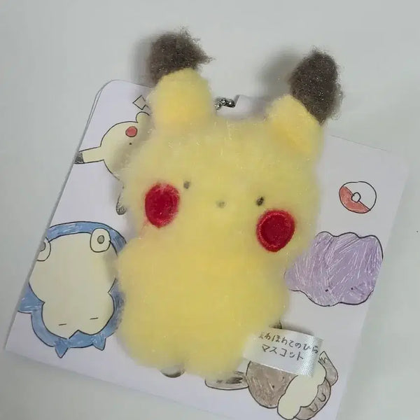 [BUNJANG] Pokemon Pikachu Palm Plush Mascot / 포켓몬스터 피카츄 손바닥 인형 마스코트