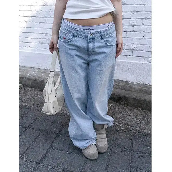 [BUNJANG] IZIZ Icing Denim Pants (M) / 이즈이즈 Icing denim pants(M)