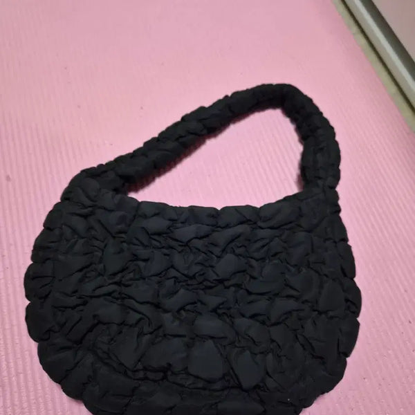 [BUNJANG] COS Quilted Shoulder Bag Black Mini / COS 퀼팅 숄더백 블랙 미니