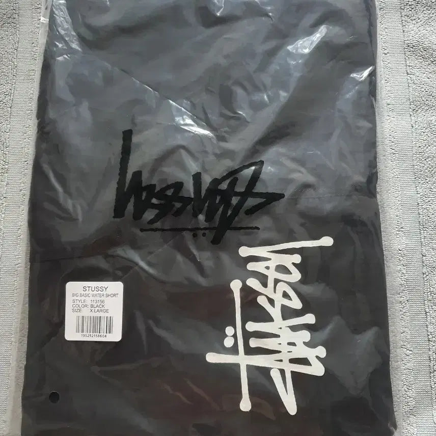 [BUNJANG] Stussy Big Basic Water Shorts Black XL / 스투시 빅 베이직 워터 쇼츠 블랙 XL