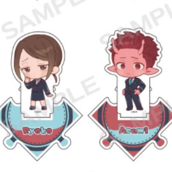 [BUNJANG] Galaxy Express Milkyway & Keio Railway Collaboration Ryoko & Asami Acrylic Stand / 은하특급 밀키서브웨이 게이오 전철의 콜라보레이션 료코&아사미 아크릴 스탠드