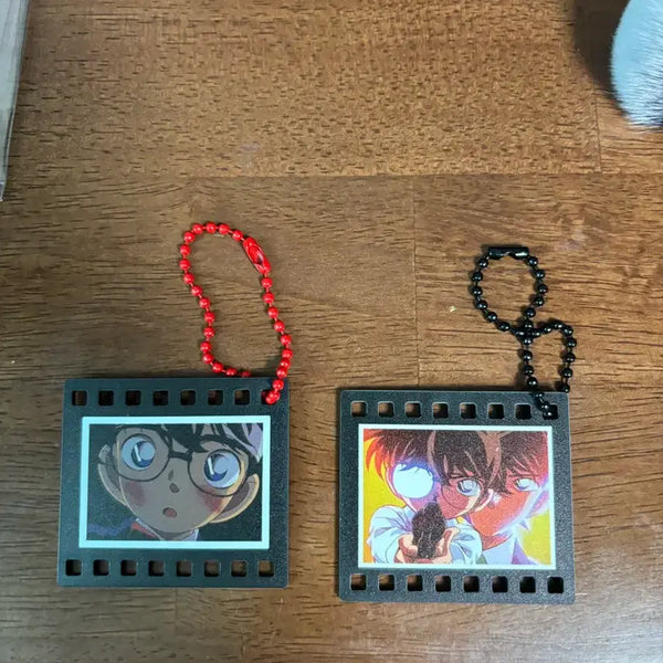 [BUNJANG] Detective Conan Movie Scene Film Keychain Bundle Set / 명탐정 코난 영화 명장면 필름 키링 일괄 시한장치의 / 14번째 표적