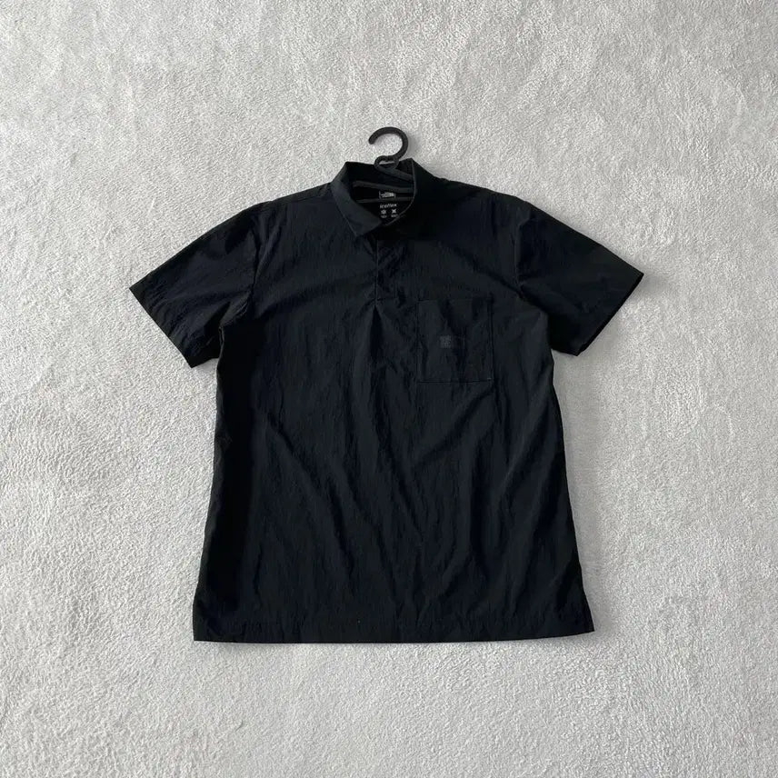 [BUNJANG] The North Face Frost Ice Short Sleeve Polo T-Shirt Black M (2025) / M 노스페이스 2025 아이스 반팔카라티셔츠 프로스트 95