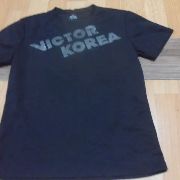 [BUNJANG] Victor Men's Round Neck Short Sleeve Badminton T-Shirt / 6천원구제 빅터 남성 반팔 라운드 티셔츠 배드민턴복 4