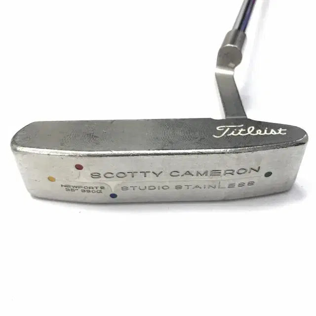 [BUNJANG] Scotty Cameron Studio Stainless 303 Newport 2 Putter 35-inch / 스카티카메론 스튜디오 스테인리스 303 뉴포트2 퍼터 35인치 70...